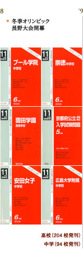 赤本の歴史｜赤本(中学入試・高校入試過去問題集) の英俊社